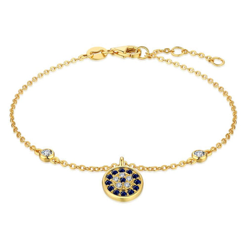 [Aurelle Style]Devil's Eye Round Shape Bracelet
