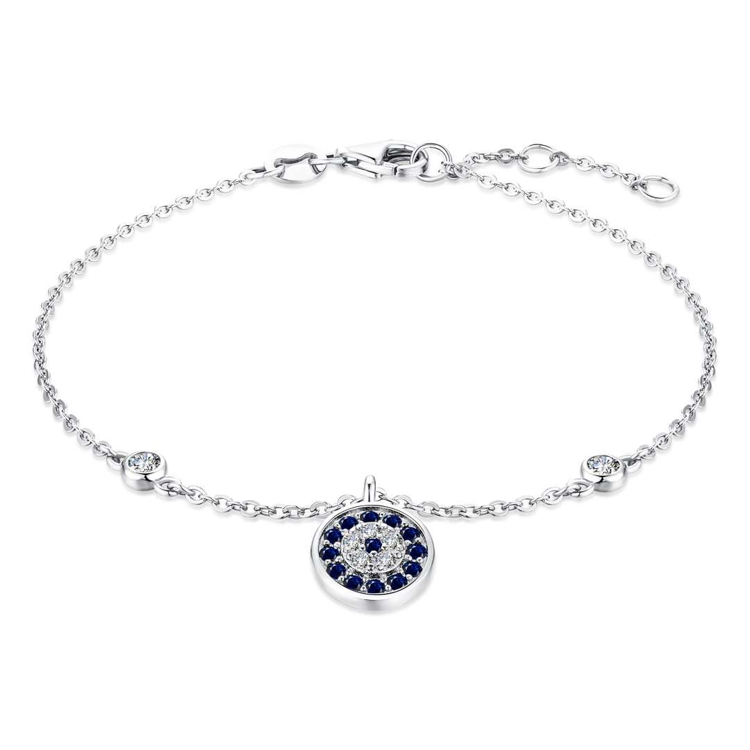 [Aurelle Style]Devil's Eye Round Shape Bracelet