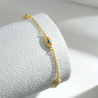 [Aurelle Style]Evil Eye Shape Pendent Necklace