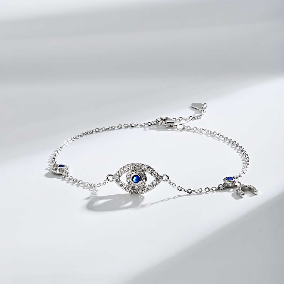 [Aurelle Style]Dainty Eye Shape Necklace
