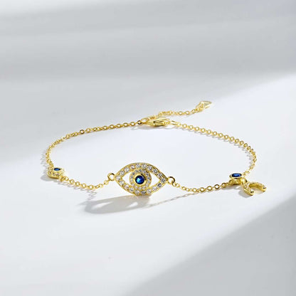 [Aurelle Style]Dainty Eye Shape Necklace