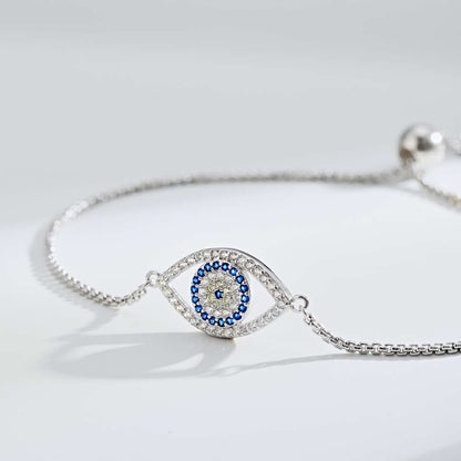 [Aurelle Style]Dazzling Eye Shape Necklace