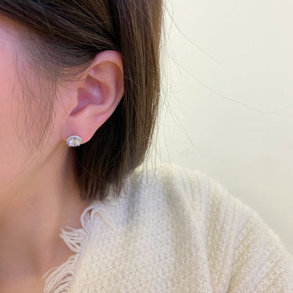 [Aurelle Style]Classic Princess Round Shape Earrings