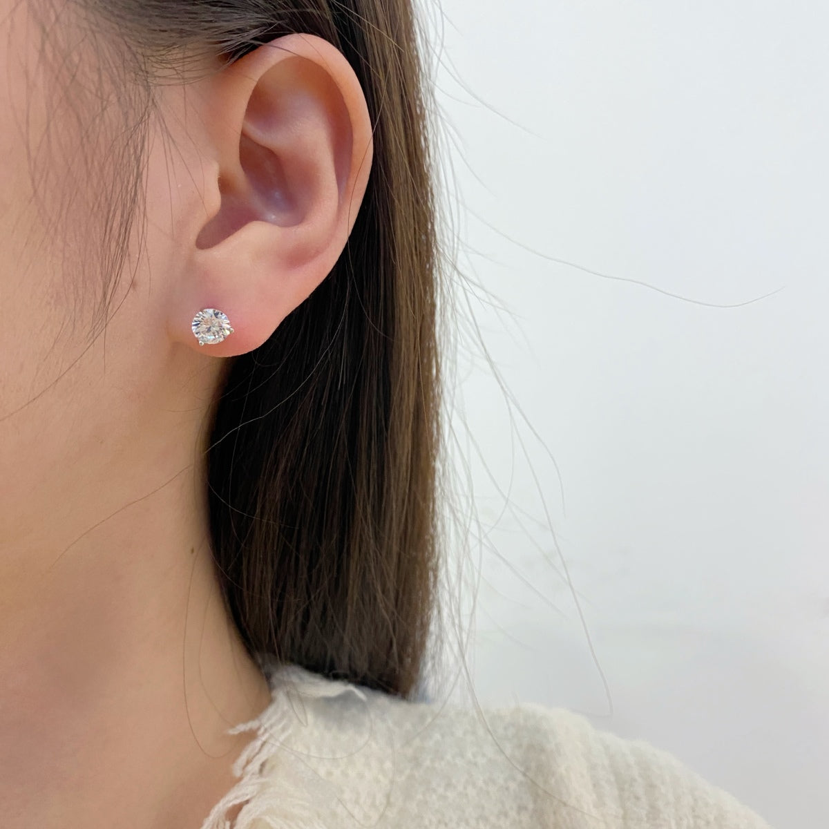 [Aurelle Style]Dainty Round Shape Earrings