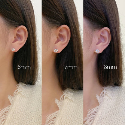 [Aurelle Style]Dainty Round Shape Earrings