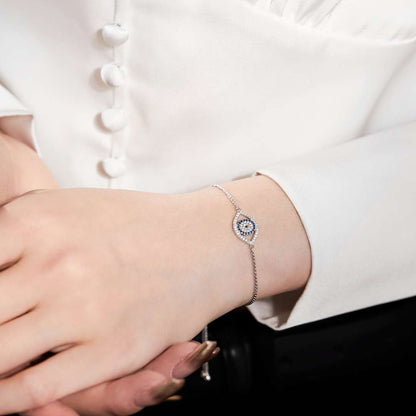 [Aurelle Style]Dazzling Eye Shape Necklace