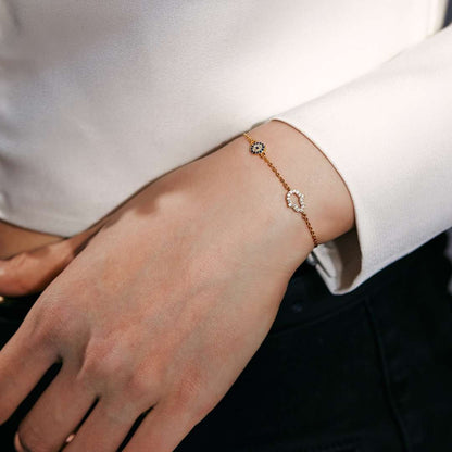 [Aurelle Style]Gost Shape & Round Shape Necklace