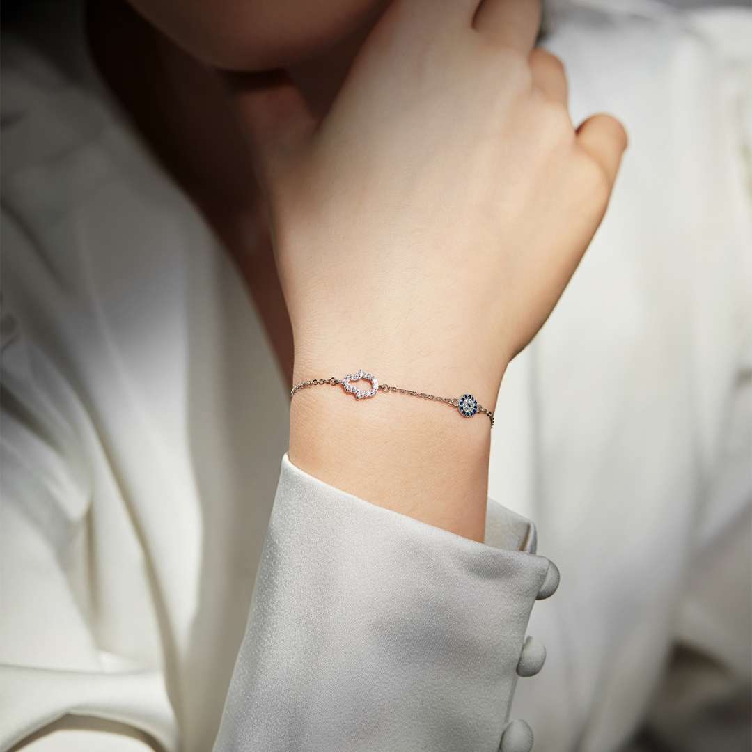 [Aurelle Style]Gost Shape & Round Shape Necklace