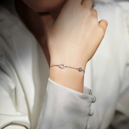 [Aurelle Style]Gost Shape & Round Shape Necklace