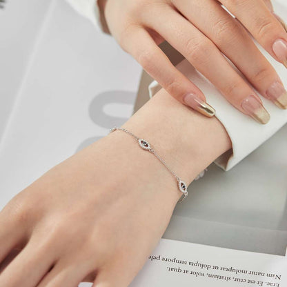 [Aurelle Style]Evil Eye Shape Pendent Necklace