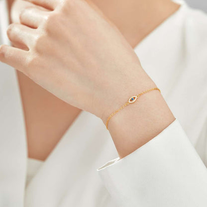 [Aurelle Style]Evil Eye Shape Necklace