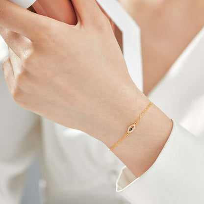 [Aurelle Style]Evil Eye Shape Necklace