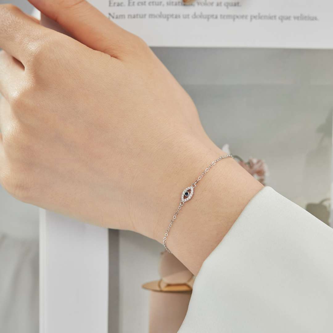 [Aurelle Style]Evil Eye Shape Necklace