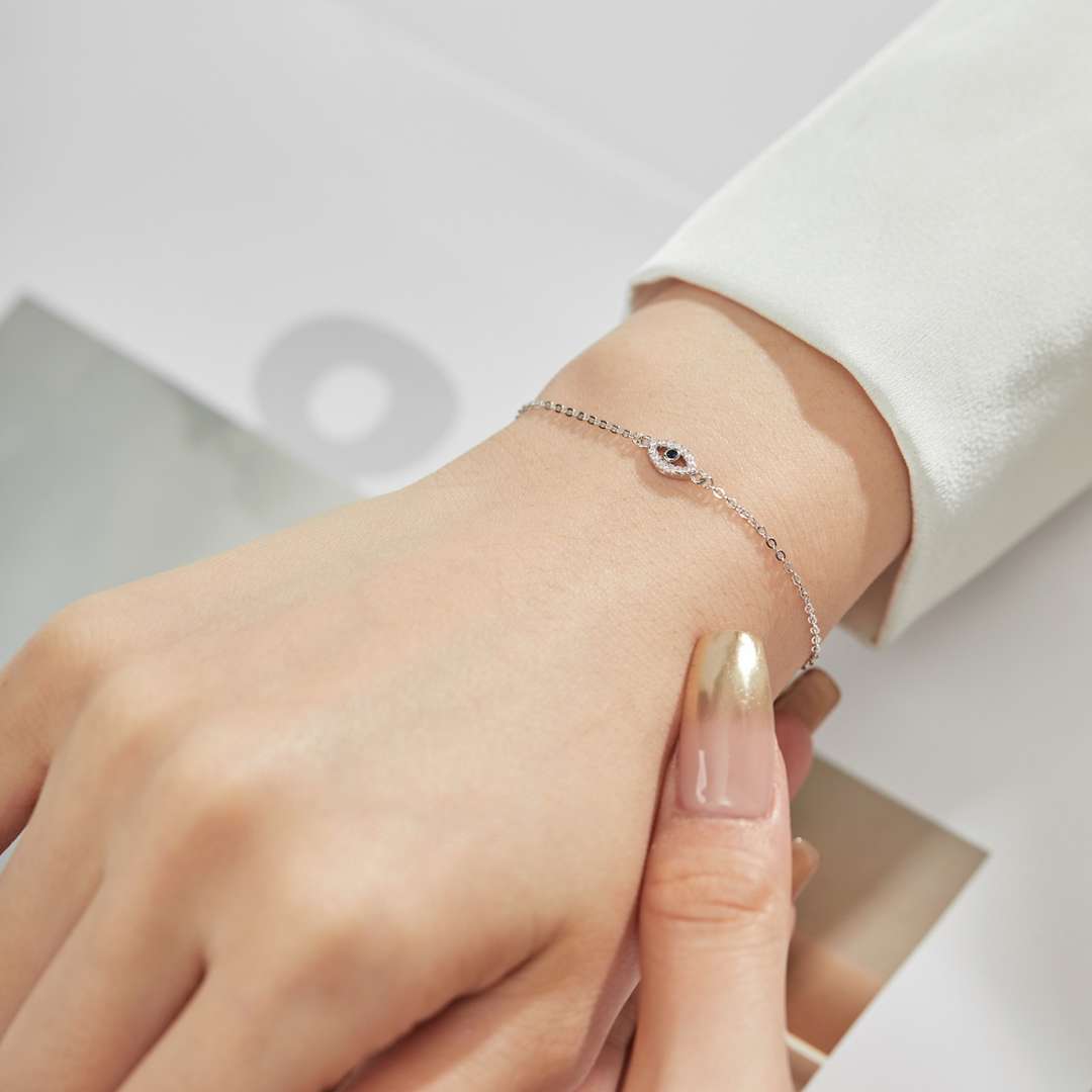 [Aurelle Style]Evil Eye Shape Necklace