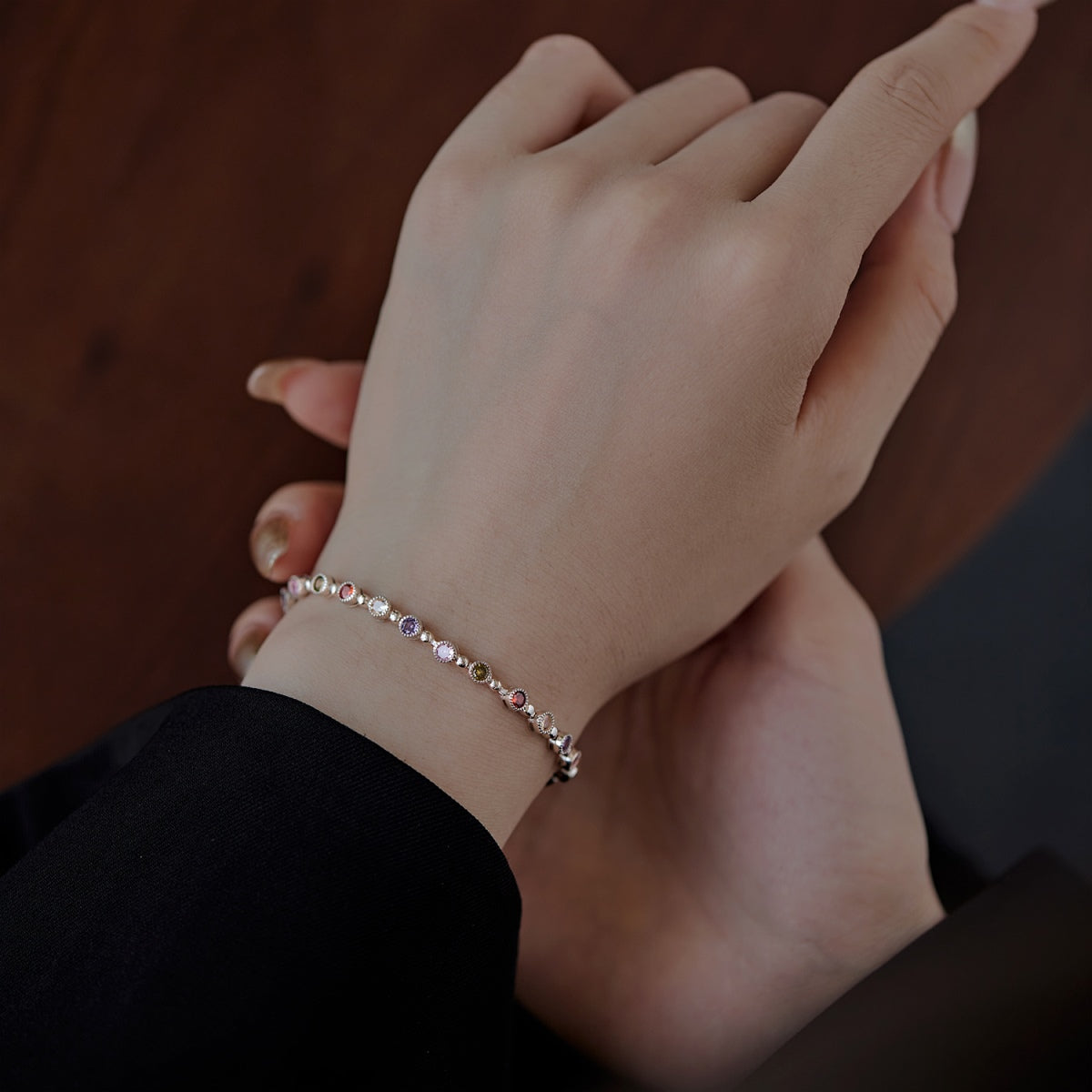 [Aurelle Style]Sparkling Exquisite Round Cut Party Bracelet