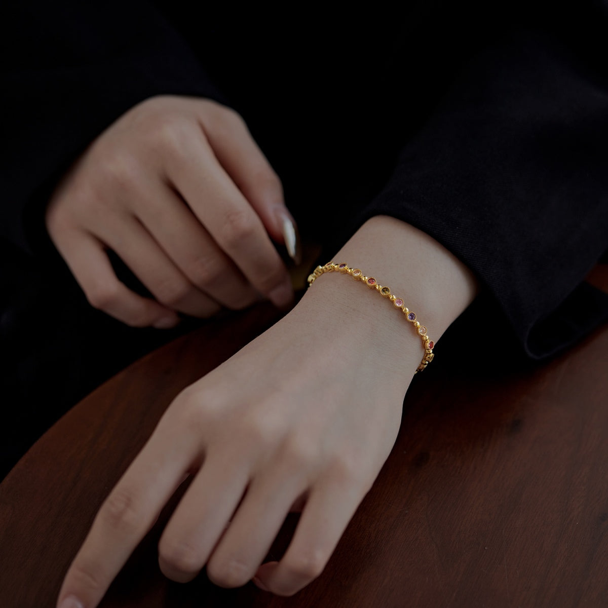 [Aurelle Style]Sparkling Exquisite Round Cut Party Bracelet