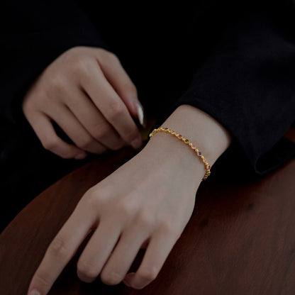 [Aurelle Style]Sparkling Exquisite Round Cut Party Bracelet