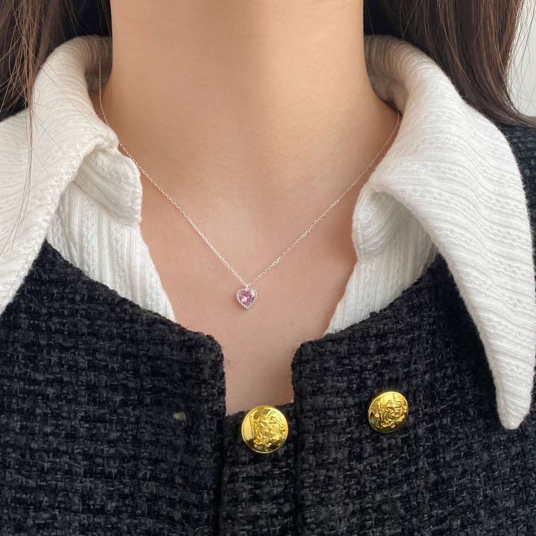 [Aurelle Style]Ornate Heart Shape Necklace