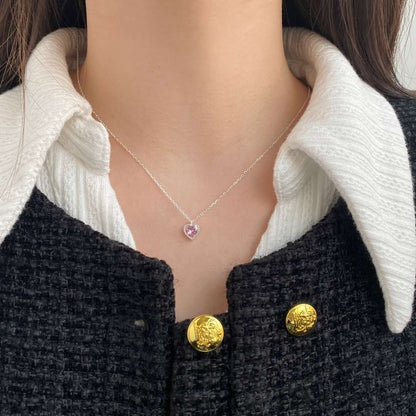 [Aurelle Style]Ornate Heart Shape Necklace
