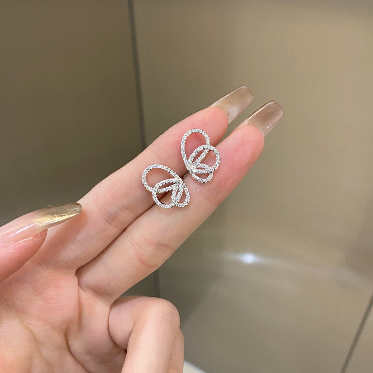 [Aurelle Style]Exquisite Butterfly Shape Earrings