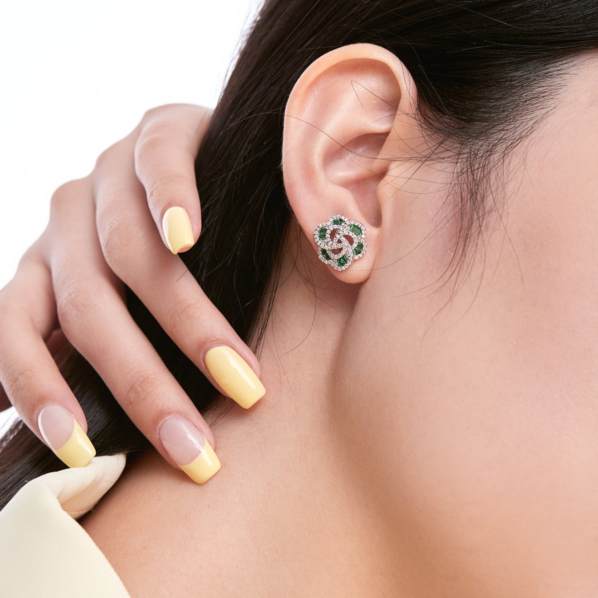 [Aurelle Style]Exquisite Flower Shape Daily Earrings