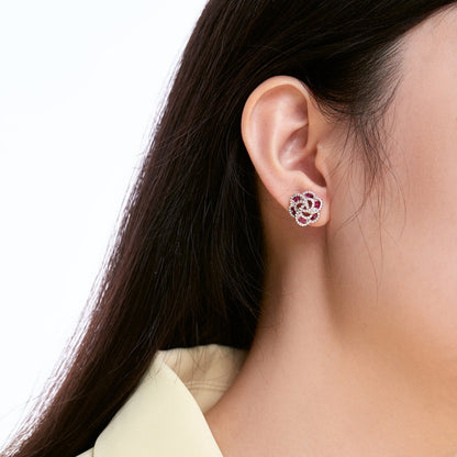 [Aurelle Style]Exquisite Flower Shape Daily Earrings