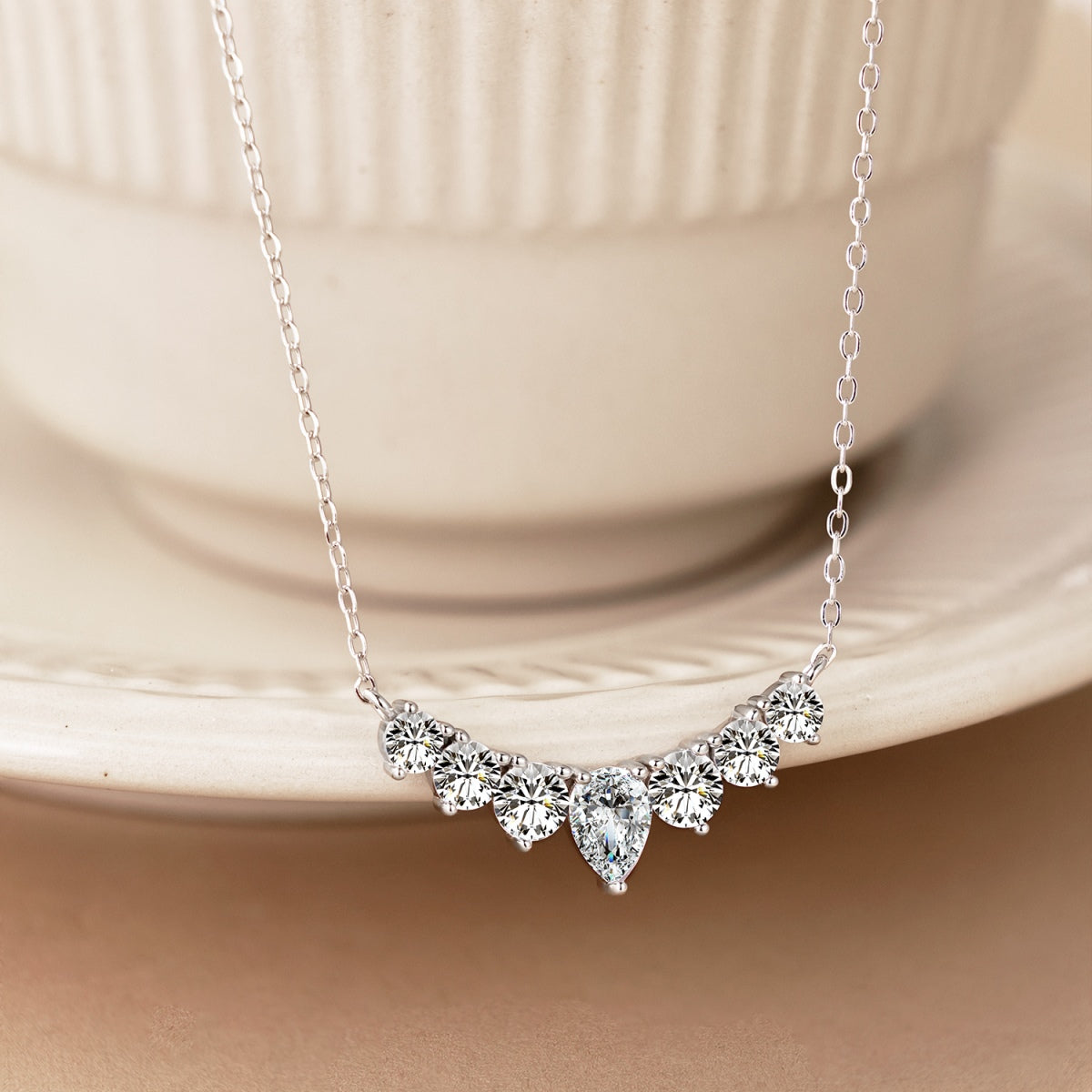 [Aurelle Style]Dainty Colorful Heart Necklace