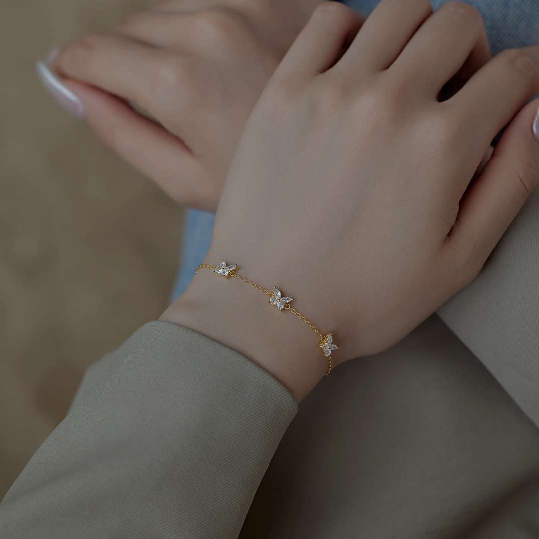 [Aurelle Style]Radiant Butterfly Shape Necklace