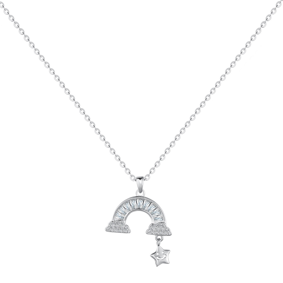[Aurelle Style]Unique Rainbow Star Necklace