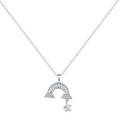 [Aurelle Style]Unique Rainbow Star Necklace