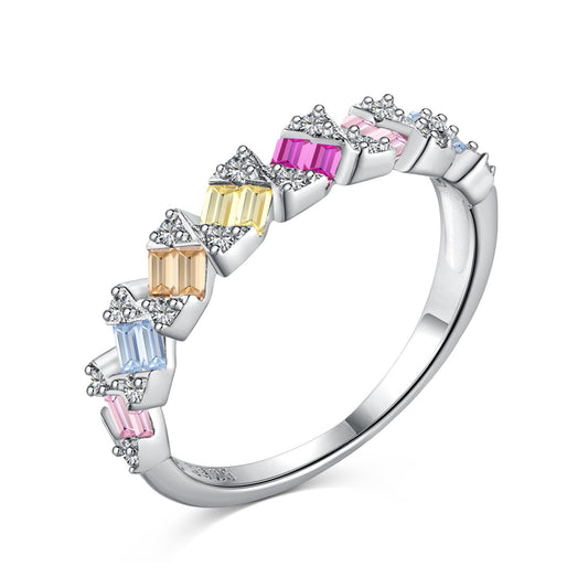 [Aurelle Style]Delicate Vibrant Emerald Cut Daily Ring