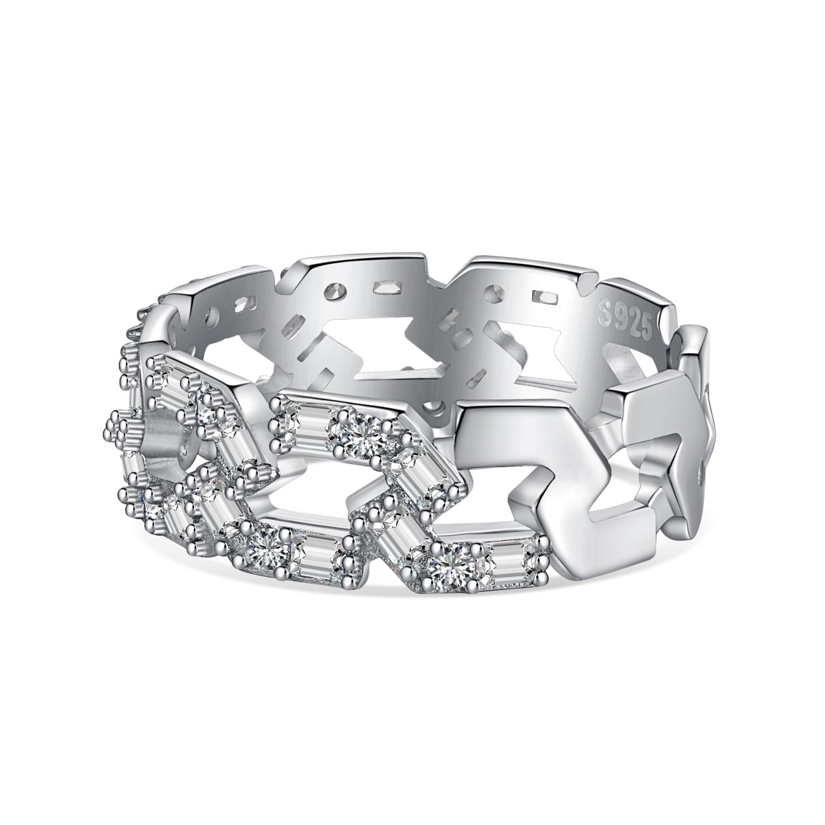 [Aurelle Style]Sparkling Vibrant Emerald Cut Daily Ring