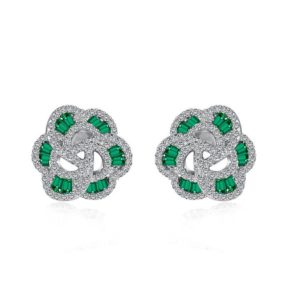 [Aurelle Style]Exquisite Flower Shape Daily Earrings
