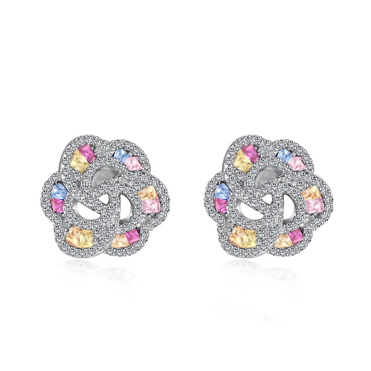 [Aurelle Style]Exquisite Flower Shape Daily Earrings
