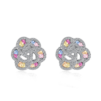 [Aurelle Style]Exquisite Flower Shape Daily Earrings
