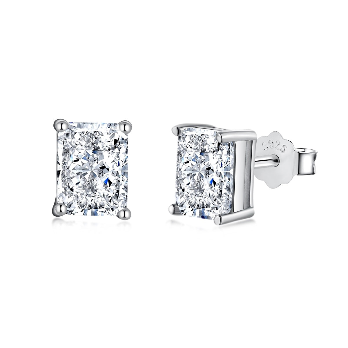 [Aurelle Style]Radiant Luxurious Princess Cut Daily Earrings