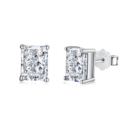 [Aurelle Style]Radiant Luxurious Princess Cut Daily Earrings