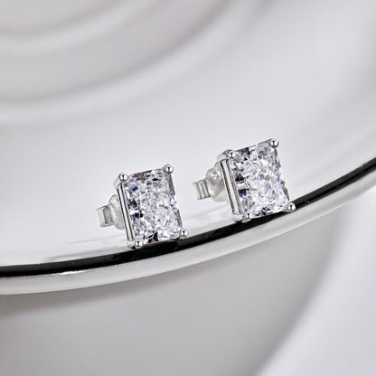 [Aurelle Style]Radiant Luxurious Princess Cut Daily Earrings