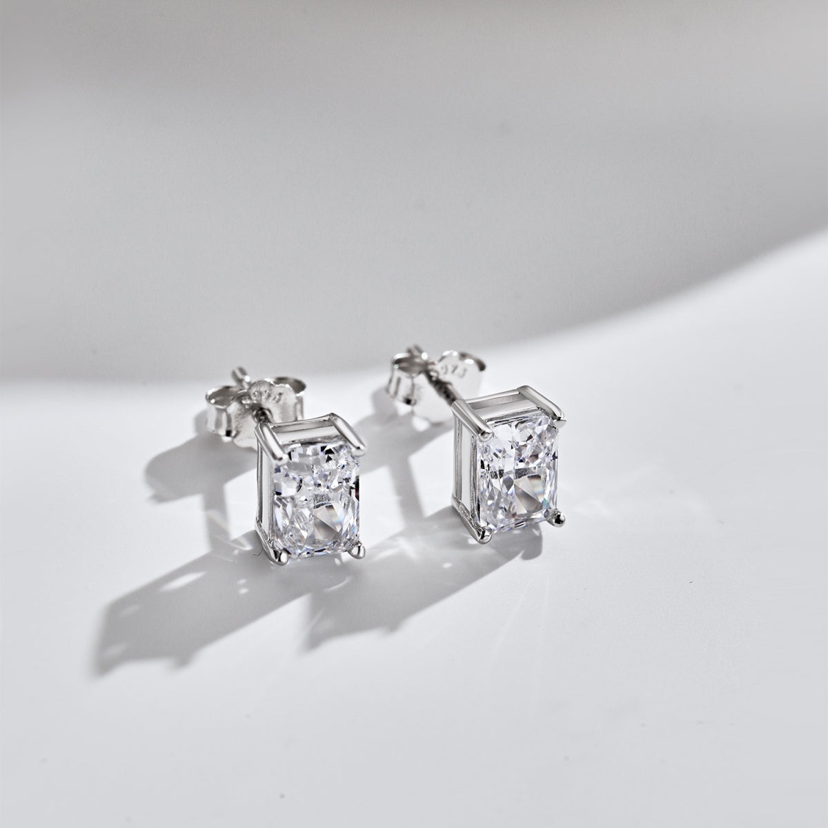 [Aurelle Style]Radiant Luxurious Princess Cut Daily Earrings