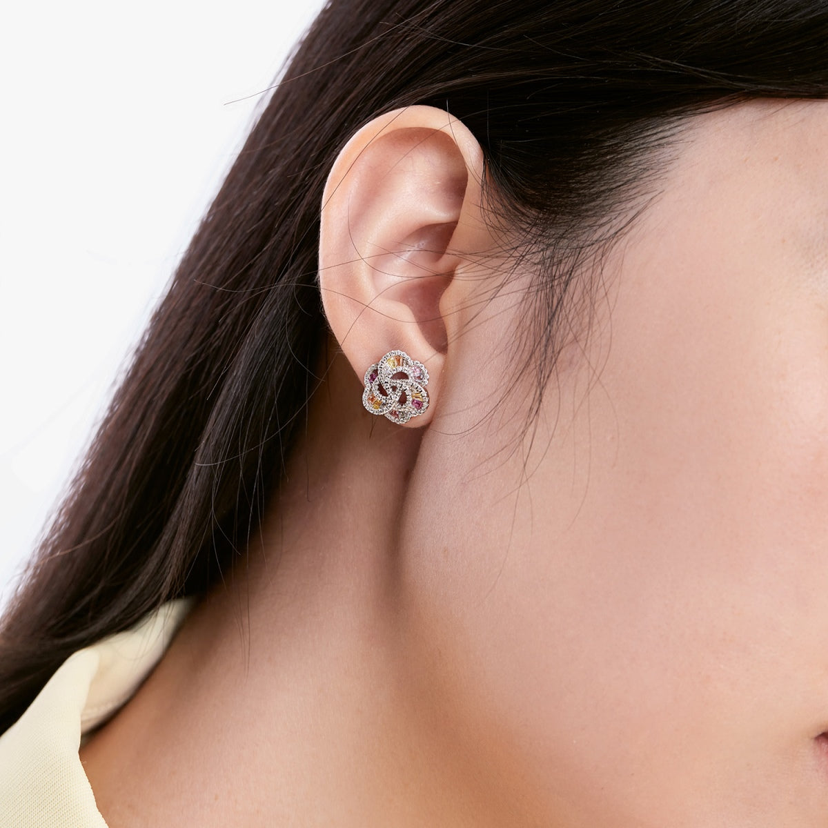 [Aurelle Style]Exquisite Flower Shape Daily Earrings