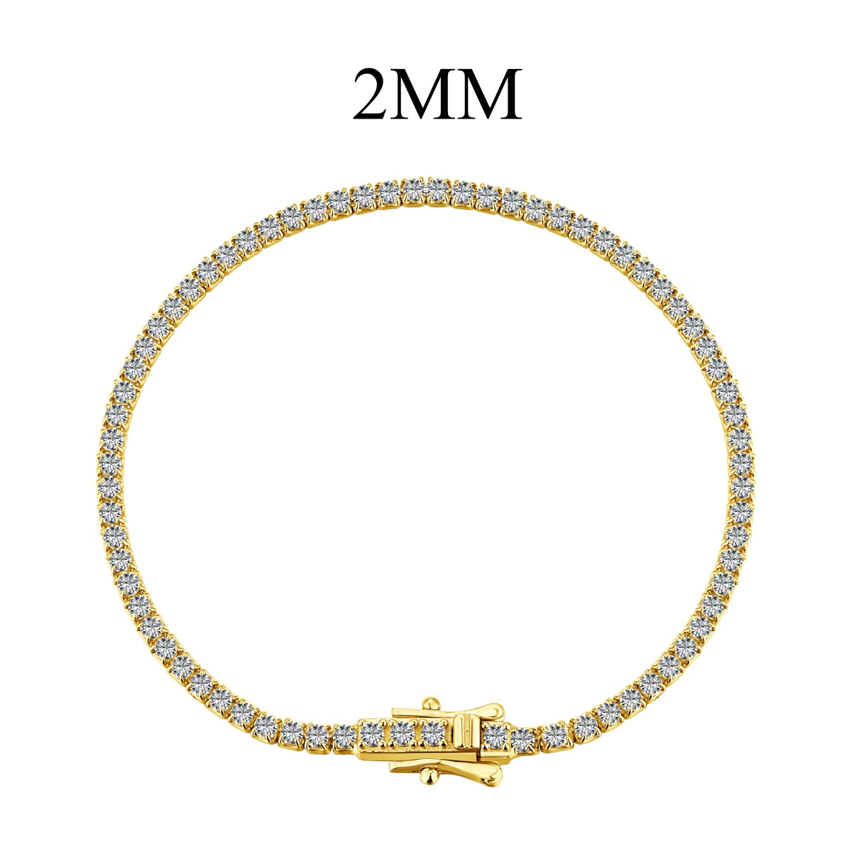 [Aurelle Style]Radiant Colorful Round Cut Party Bracelet