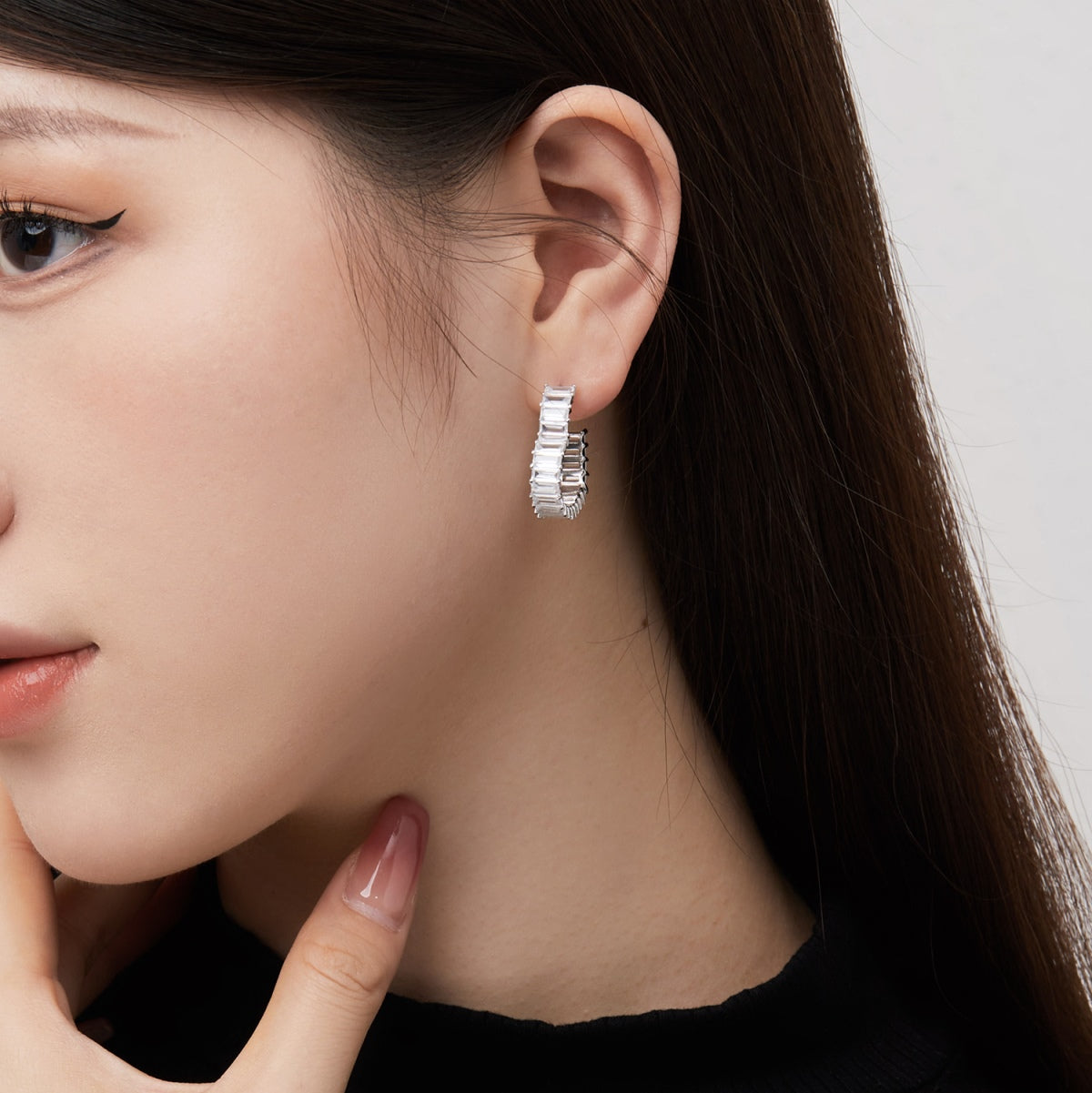 [Aurelle Style]Radiant Heart Cutout Earrings