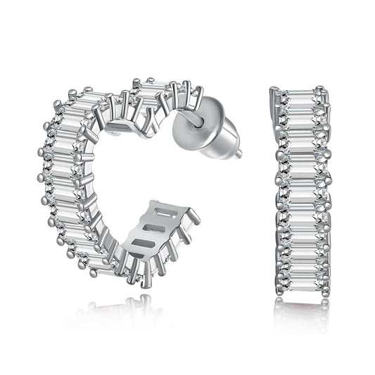 [Aurelle Style]Radiant Heart Cutout Earrings