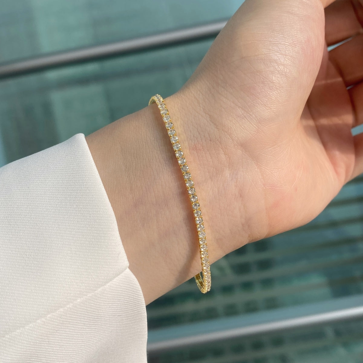 [Aurelle Style]Radiant Colorful Round Cut Party Bracelet