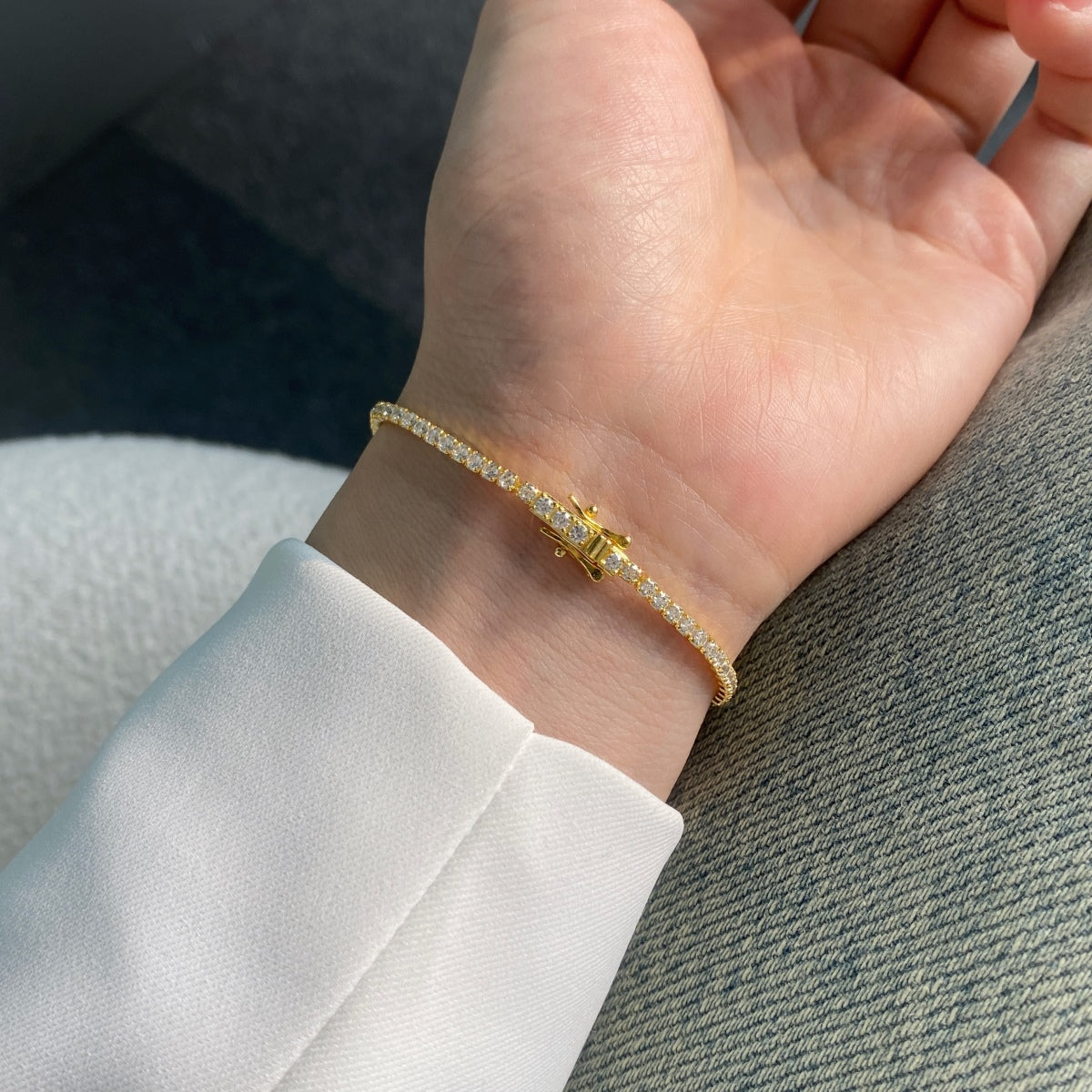 [Aurelle Style]Radiant Colorful Round Cut Party Bracelet