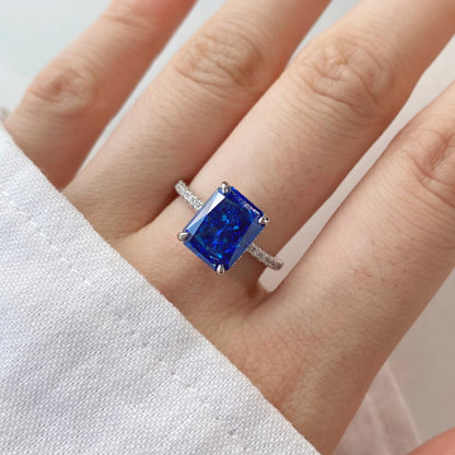 [Aurelle Style]4.0 Carat Luxurious Engagement Ring