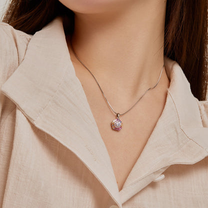 [Aurelle Style]Charming Flower Colorful Necklace