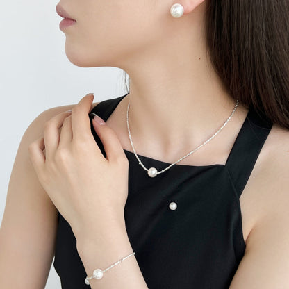 [Aurelle Style]Delicate Pearl Earrings