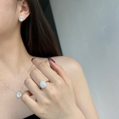 [Aurelle Style]Delicate Gorgeous Pear Cut Daily Earrings