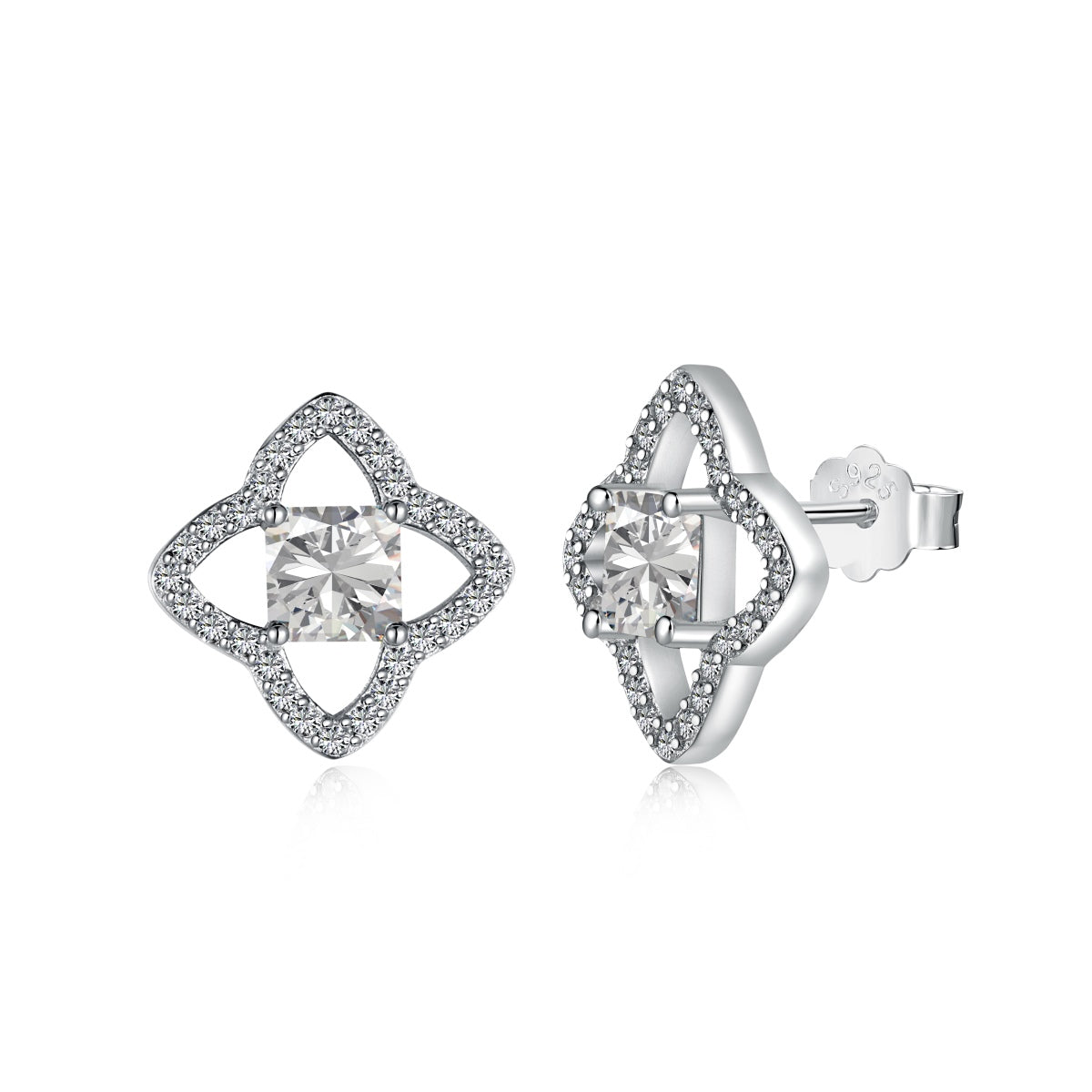 [Aurelle Style]Elegant Star Shape Princess Cut Daily Earrings